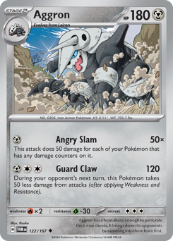 Aggron (122/167) Near Mint