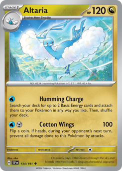 Altaria (134/191) Near Mint