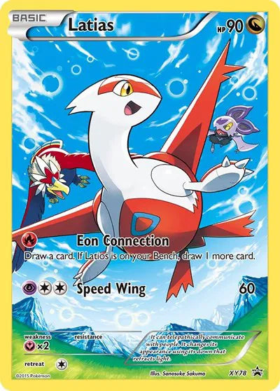 Latias (Full Art Promo) (XY78) Lightly Played