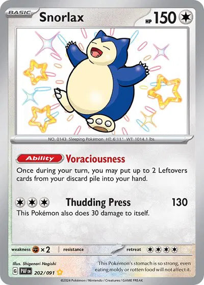 Snorlax (202/091) Near Mint