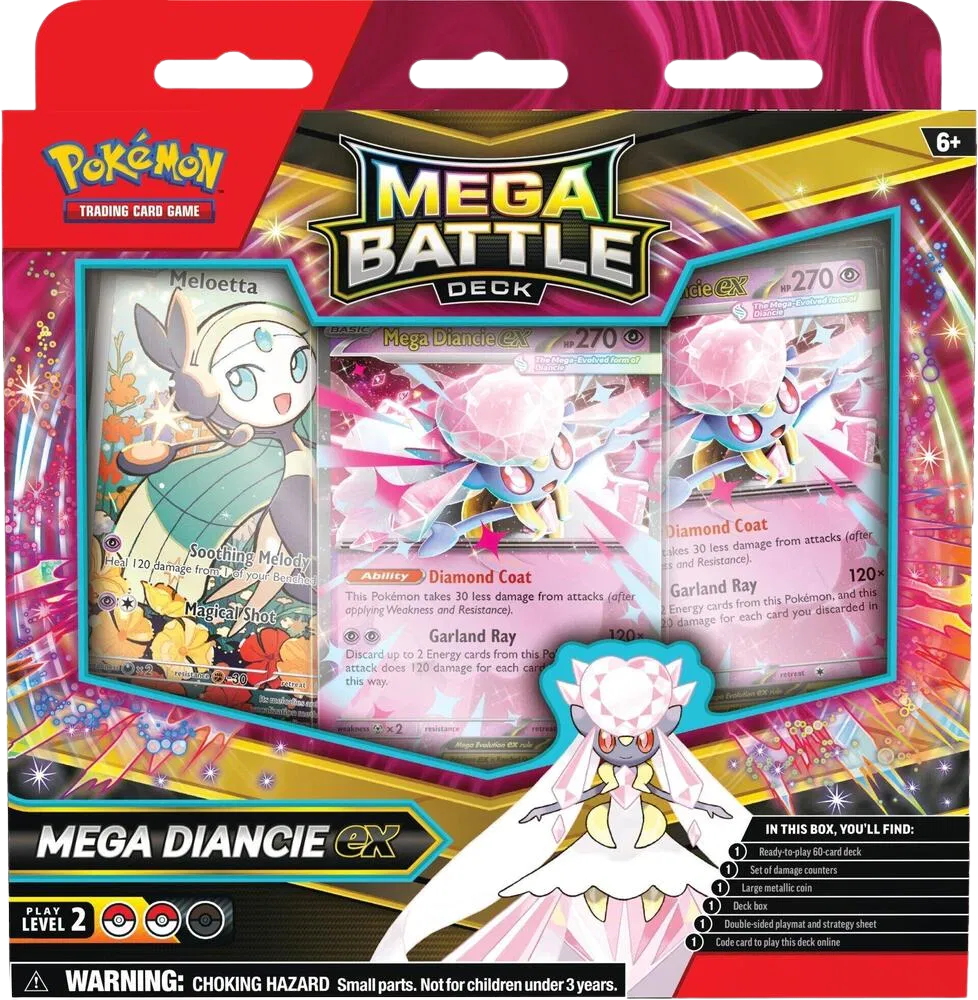 Mega Battle Deck (Mega Diancie ex) Inglés