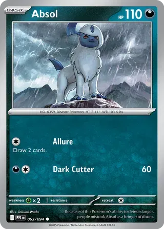 Absol (063/094) Near Mint